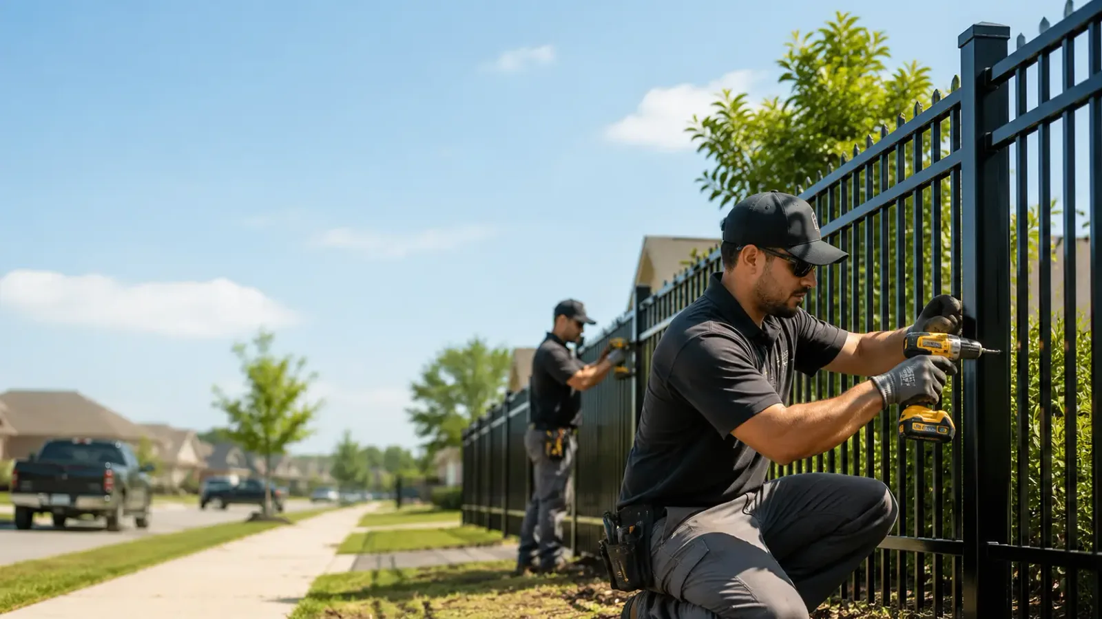 Metal Fence Installation in Viola, DE